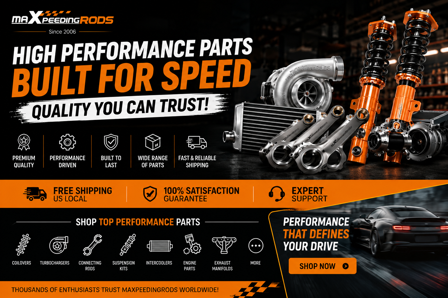 Xampeeding-rods - Built for Speed
