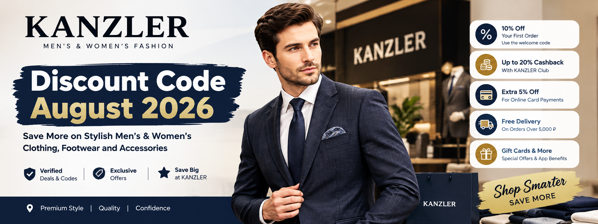 KANZLER Discount Code August 2026 | Verified Promo Codes & Deals