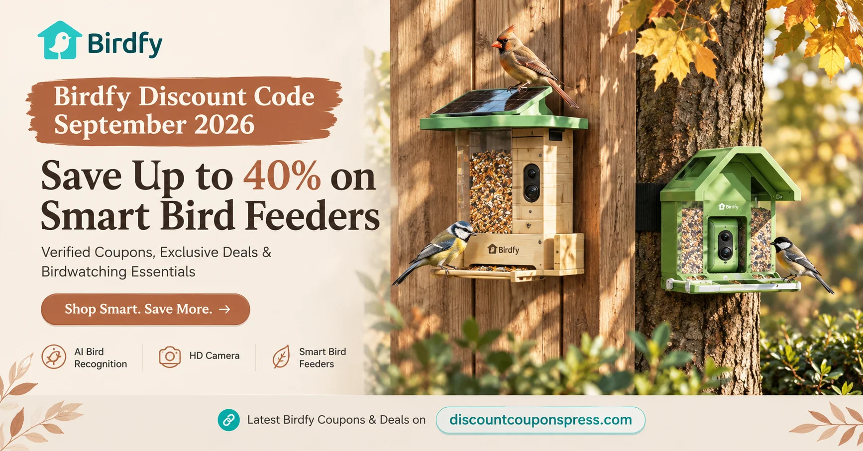 Birdfy Discount Code September 2026: Save Up to 40% on Smart Bird Feeders