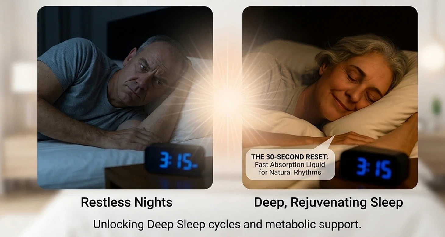 The Science of Deep Sleep: How Sublingual Liquid Formulas Support Nighttime Metabolism