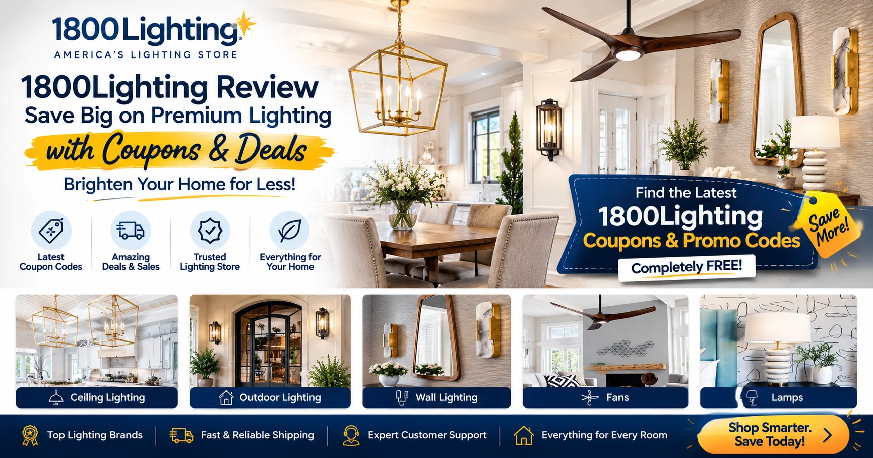 1800Lighting Review: Is It Worth Shopping Here? Plus Easy Ways to Save More