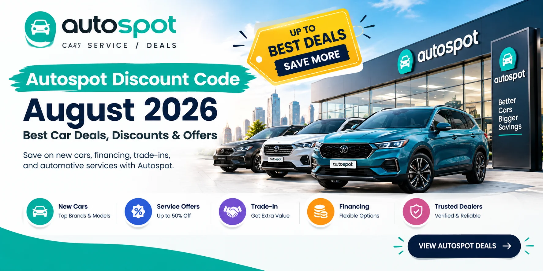 Autospot Discount Code August 2026 – Best Car Deals, Discounts & Offers