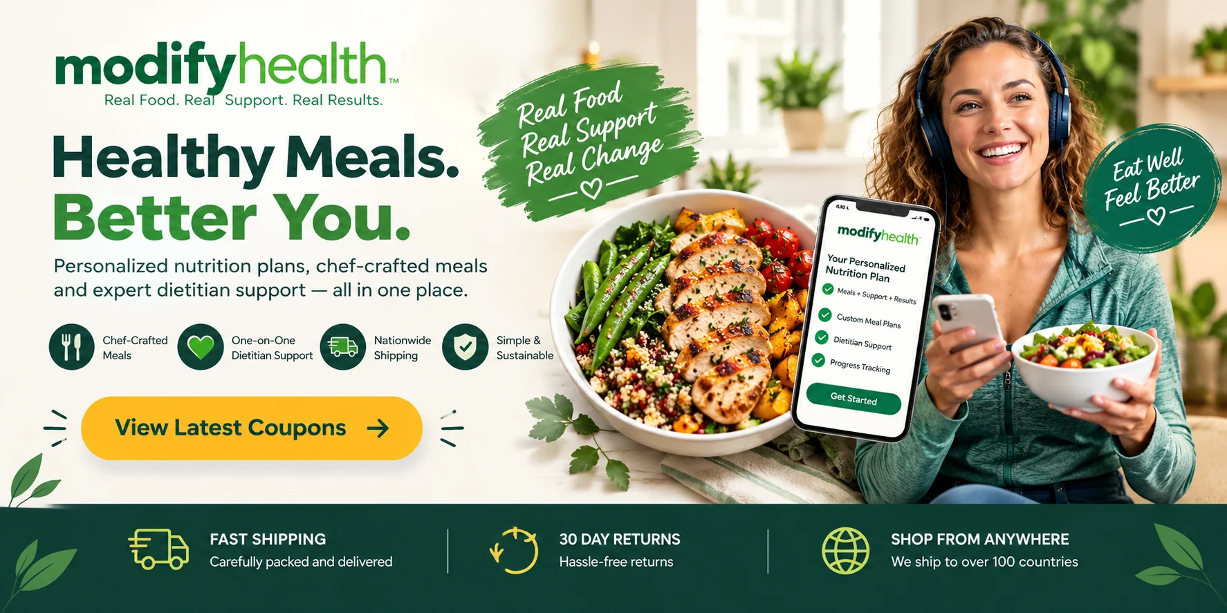 Modify Health (US) Discount Codes & Coupons 2026: Save on Healthy Meal Delivery