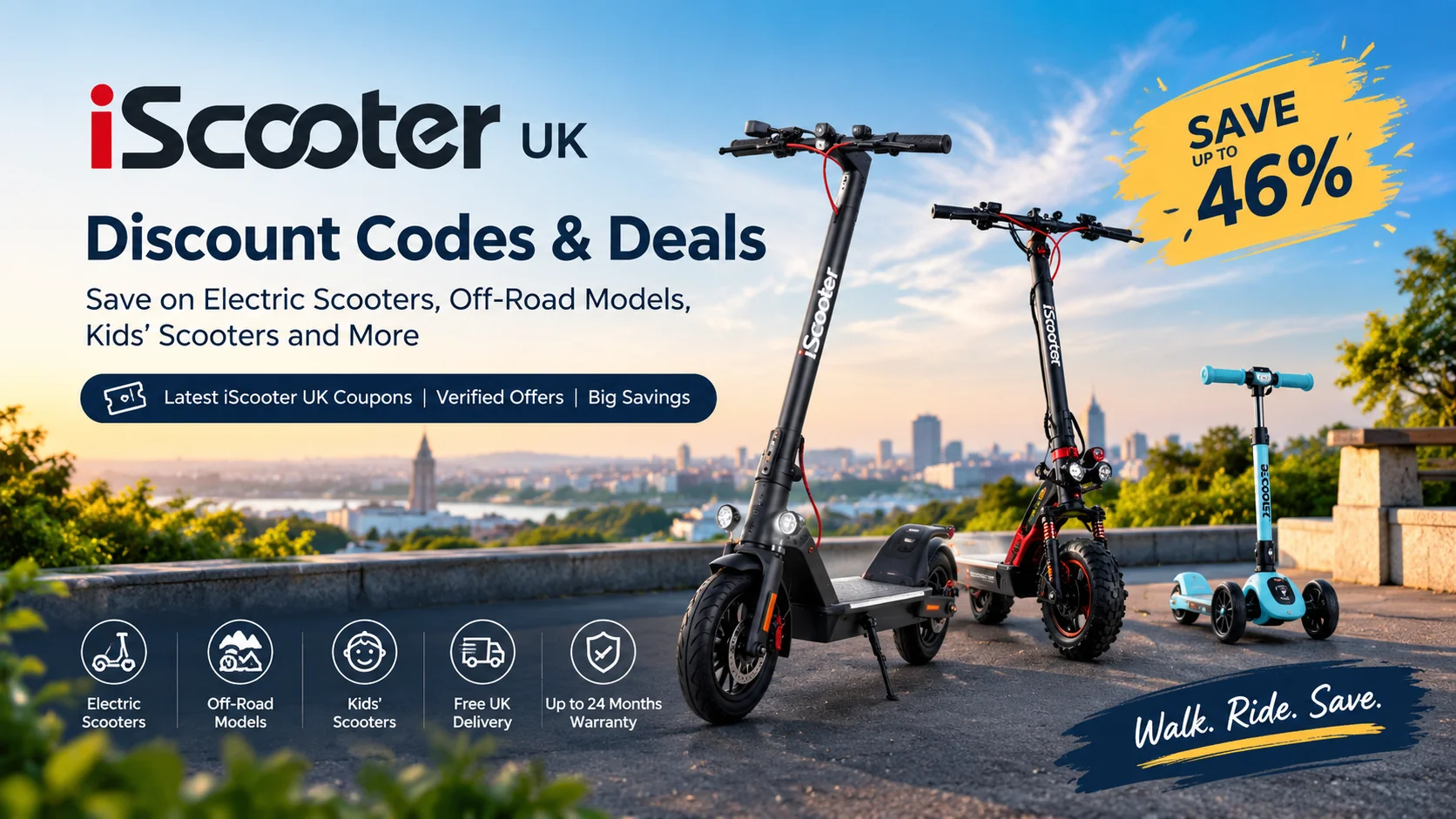 iScooter UK Discount Codes & Deals: Save on Electric Scooters in 2026