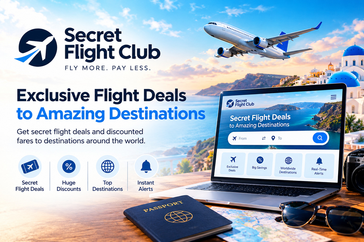 Secret Flight Club cheap flight deals and travel alerts