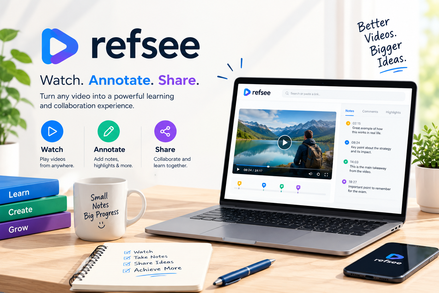 Refsee AI video reference search and creative workspace for filmmakers and visual creators
