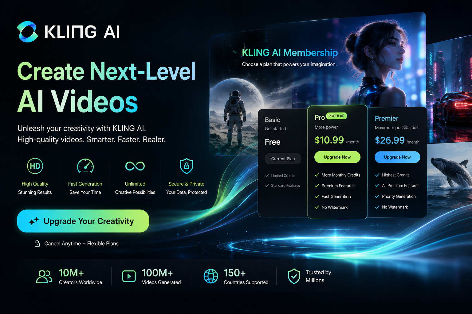 Kling AI video and image generation platform