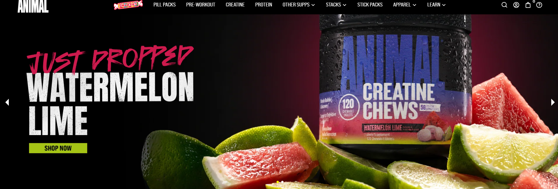 Animal Pak logo sports nutrition bodybuilding supplements and training gear
