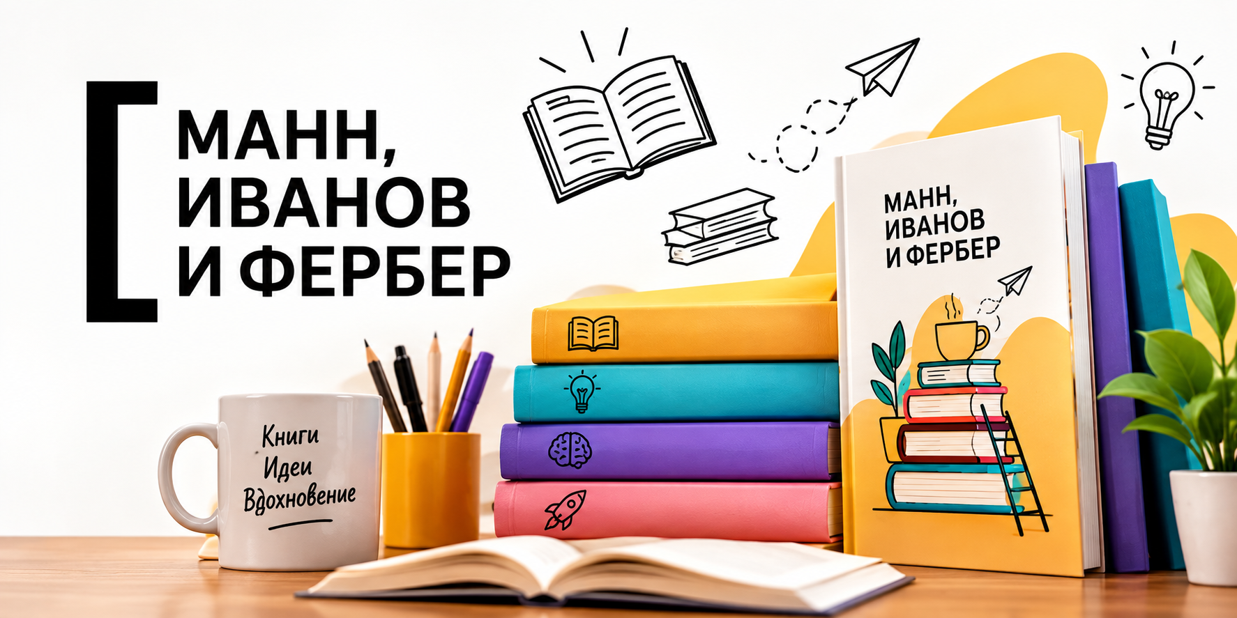 Mann, Ivanov & Ferber online bookstore featuring business, psychology, self-development, children's, fiction, marketing, culture, and creativity books.