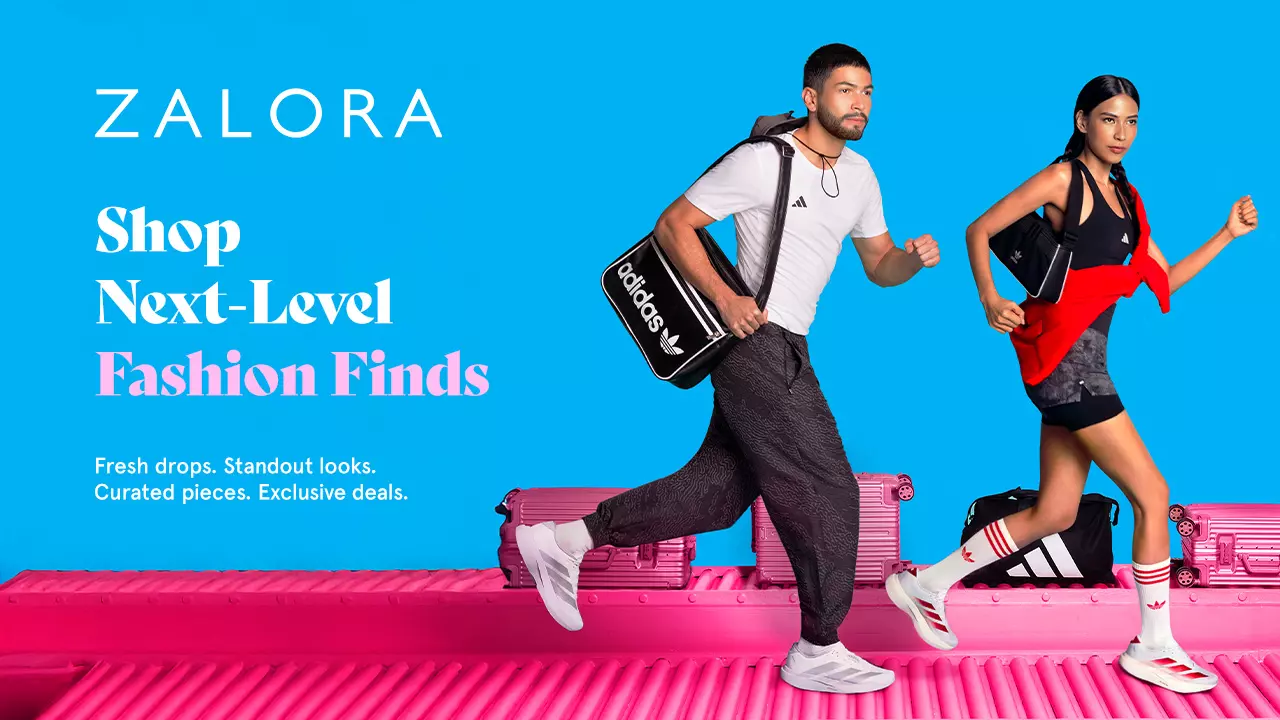 ZALORA Malaysia logo and featured promotional banner