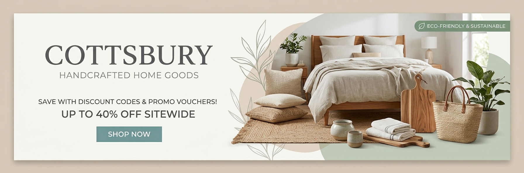 Cottsbury Discount Codes Banner